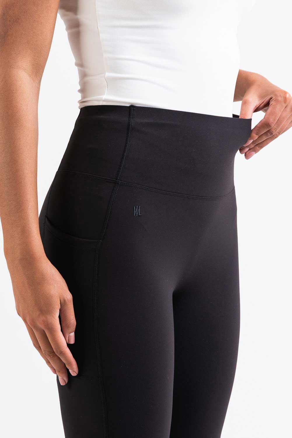 Aria 01High Bootcut Sportsbukser - Black - Image 5