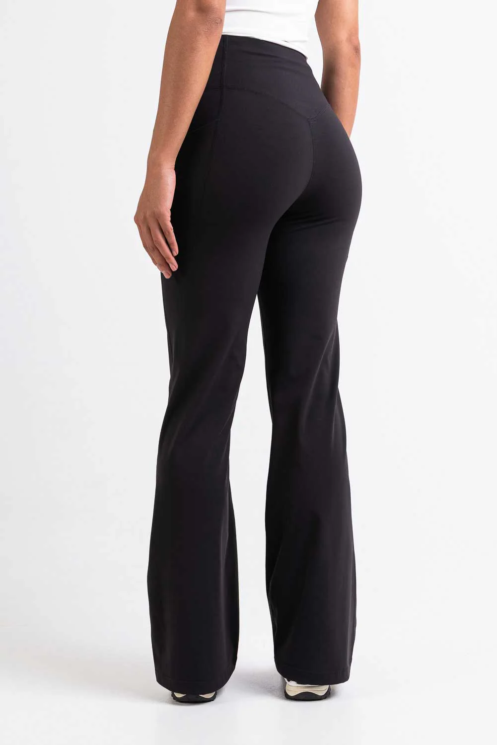 Aria 01High Bootcut Sportsbukser - Black - Image 6