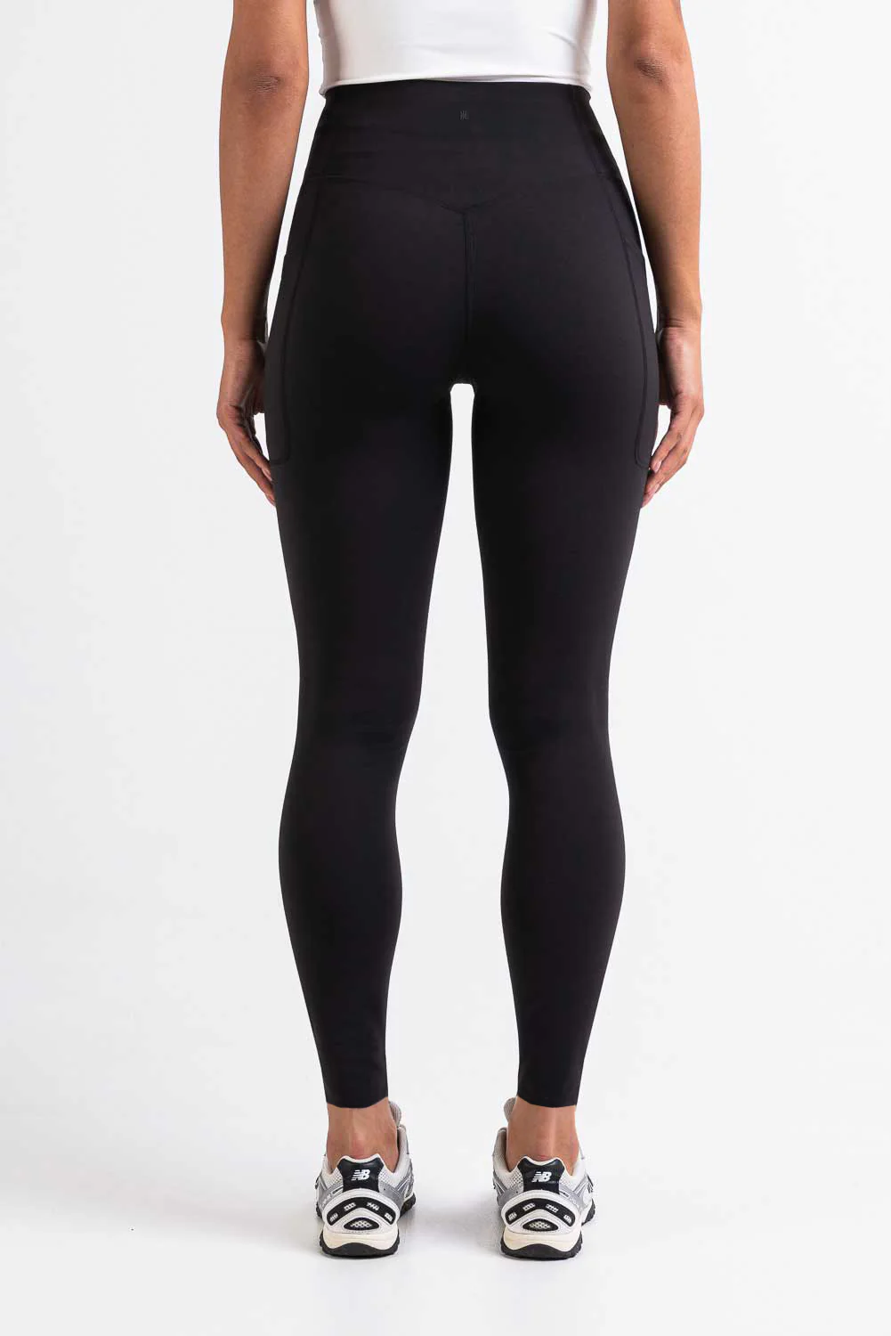 Aria 02High Skinny Sportsbukser - Black - Image 4