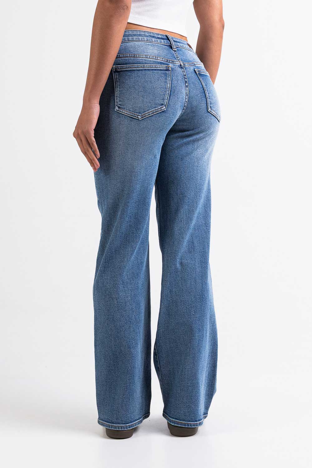 Dina 02Low Rette Jeans - Blue - Image 2