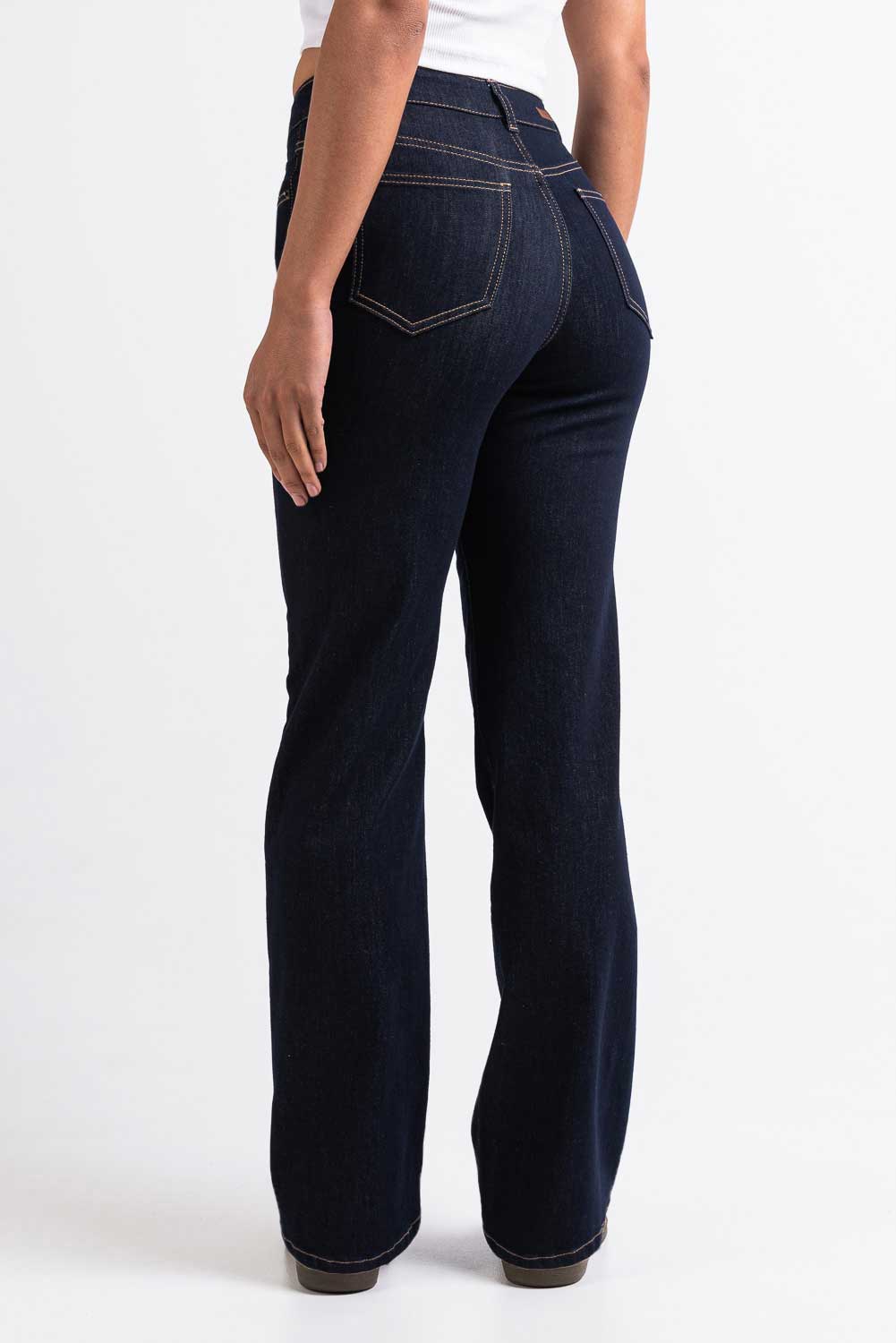 Disa 01High Rette Jeans - Raw Denim - Image 6