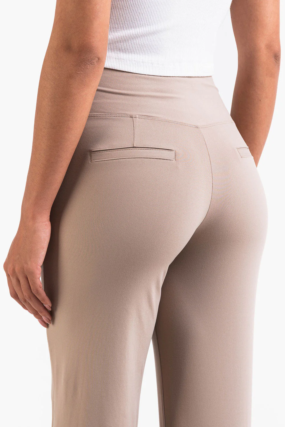 Holly 08High ActiveFlex Rette Bukser - Beige - Image 6