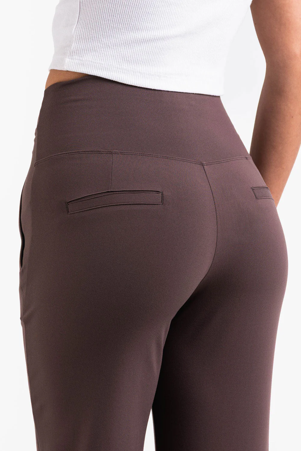 Holly 08High ActiveFlex Rette Bukser - Mocca - Image 6