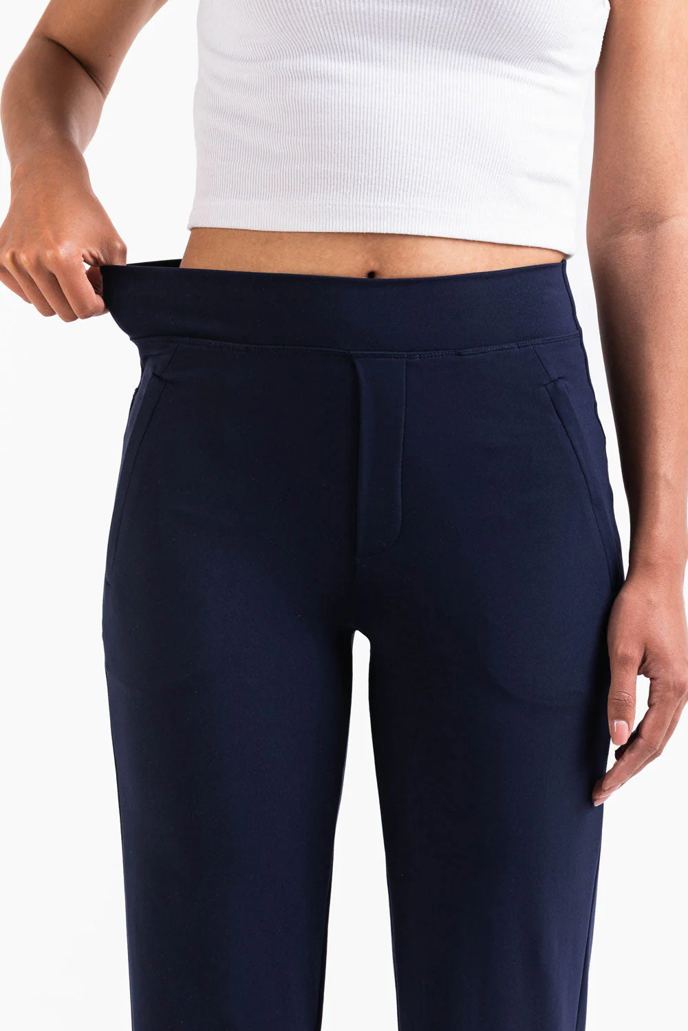 Holly 08High ActiveFlex Rette Bukser - Navy - Image 3