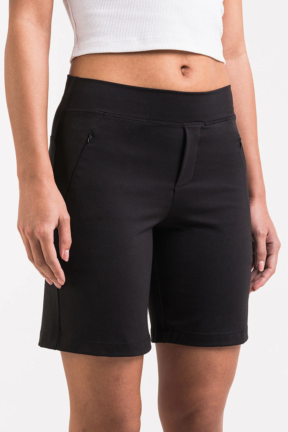 Holly 09Mid 20cm ActiveFlex Shorts - Black - Image 4
