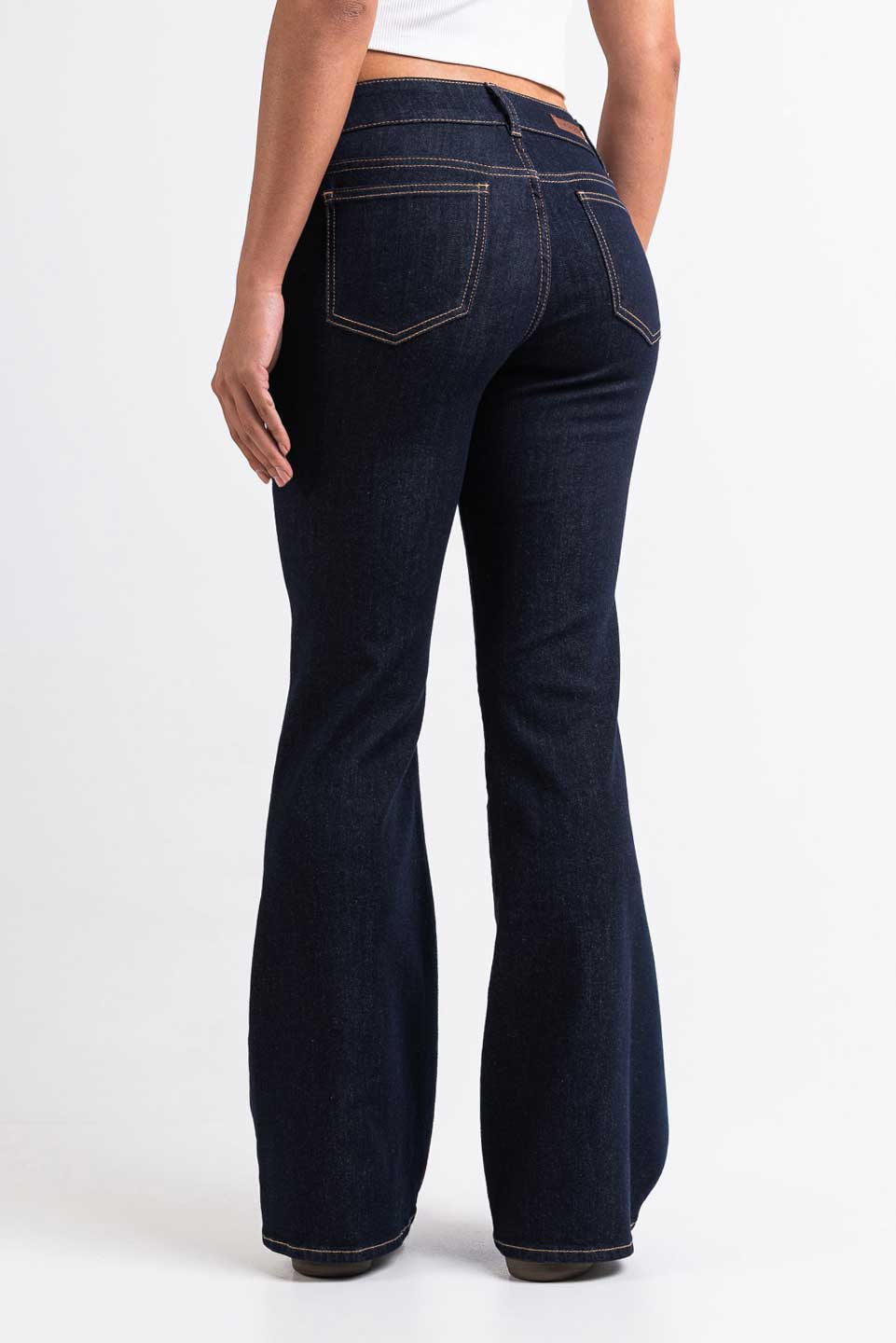 Mira 01Low Bootcut Jeans - Raw Denim - Image 5