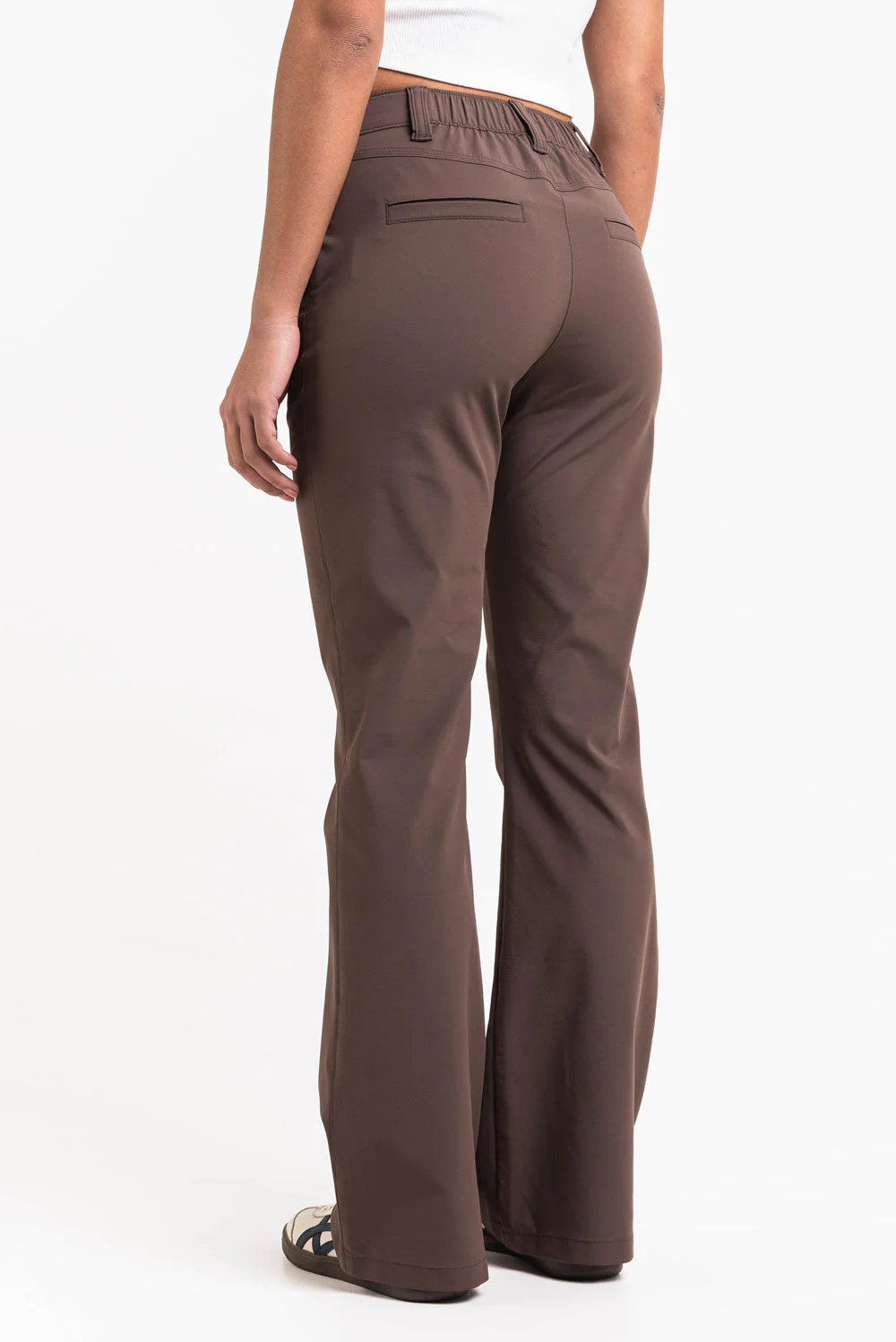 Sierra 01Mid GoUrban Bootcut Bukser - Mocca - Image 3
