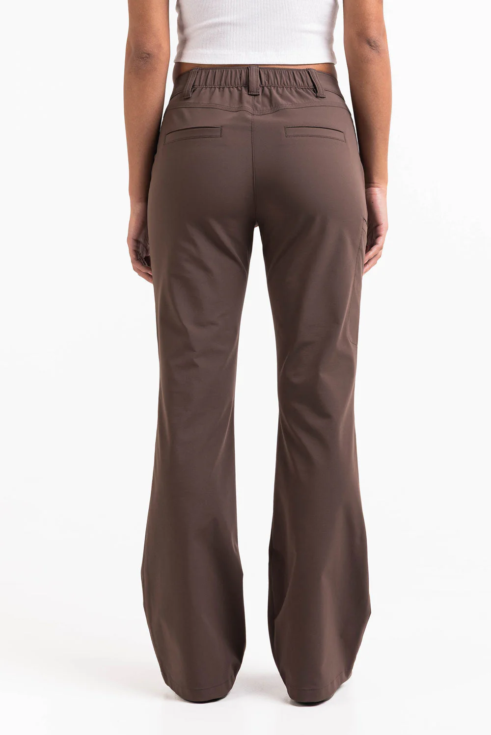 Sierra 01Mid GoUrban Bootcut Bukser - Mocca - Image 6