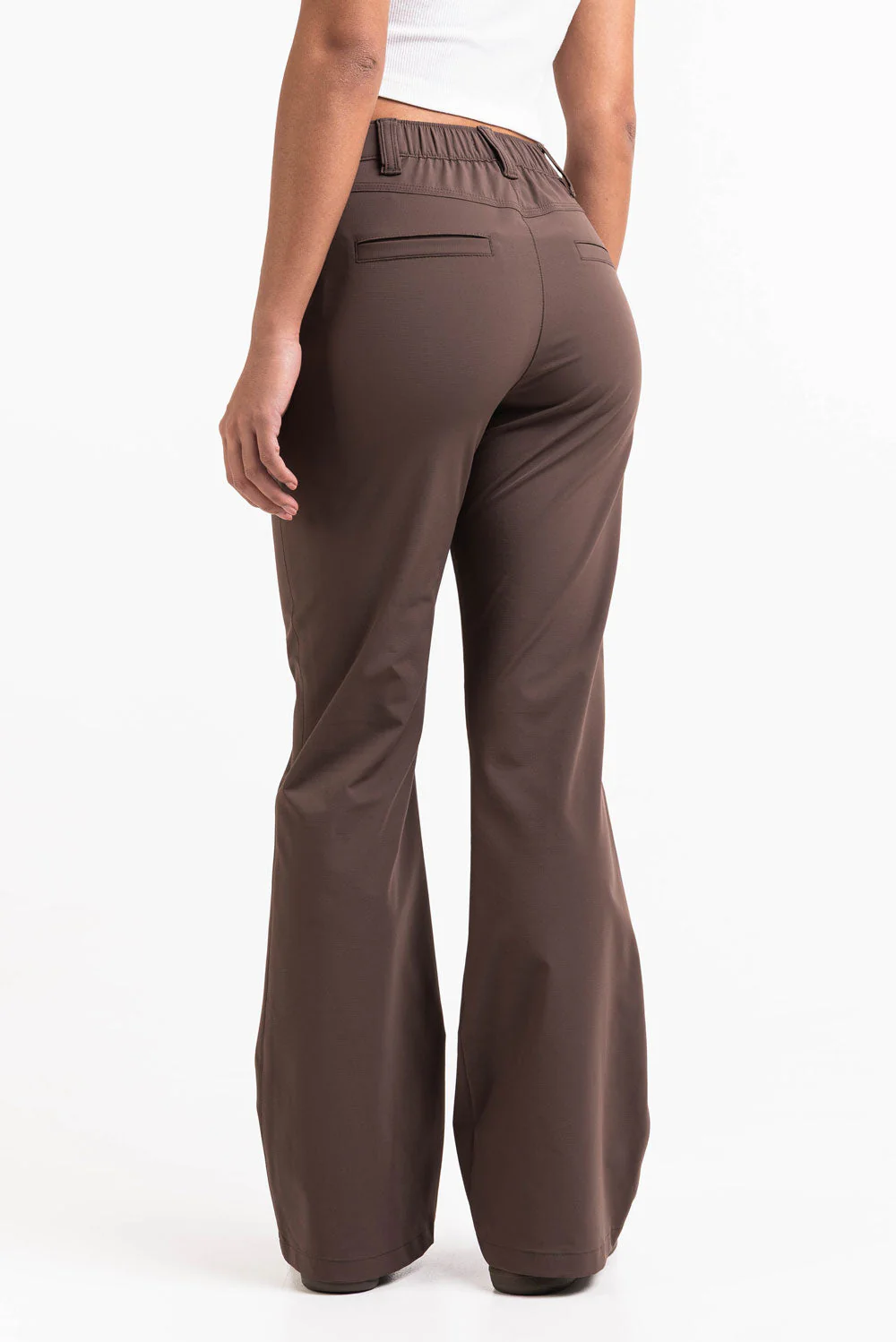Sierra 01Mid GoUrban Bootcut Bukser - Mocca - Image 8