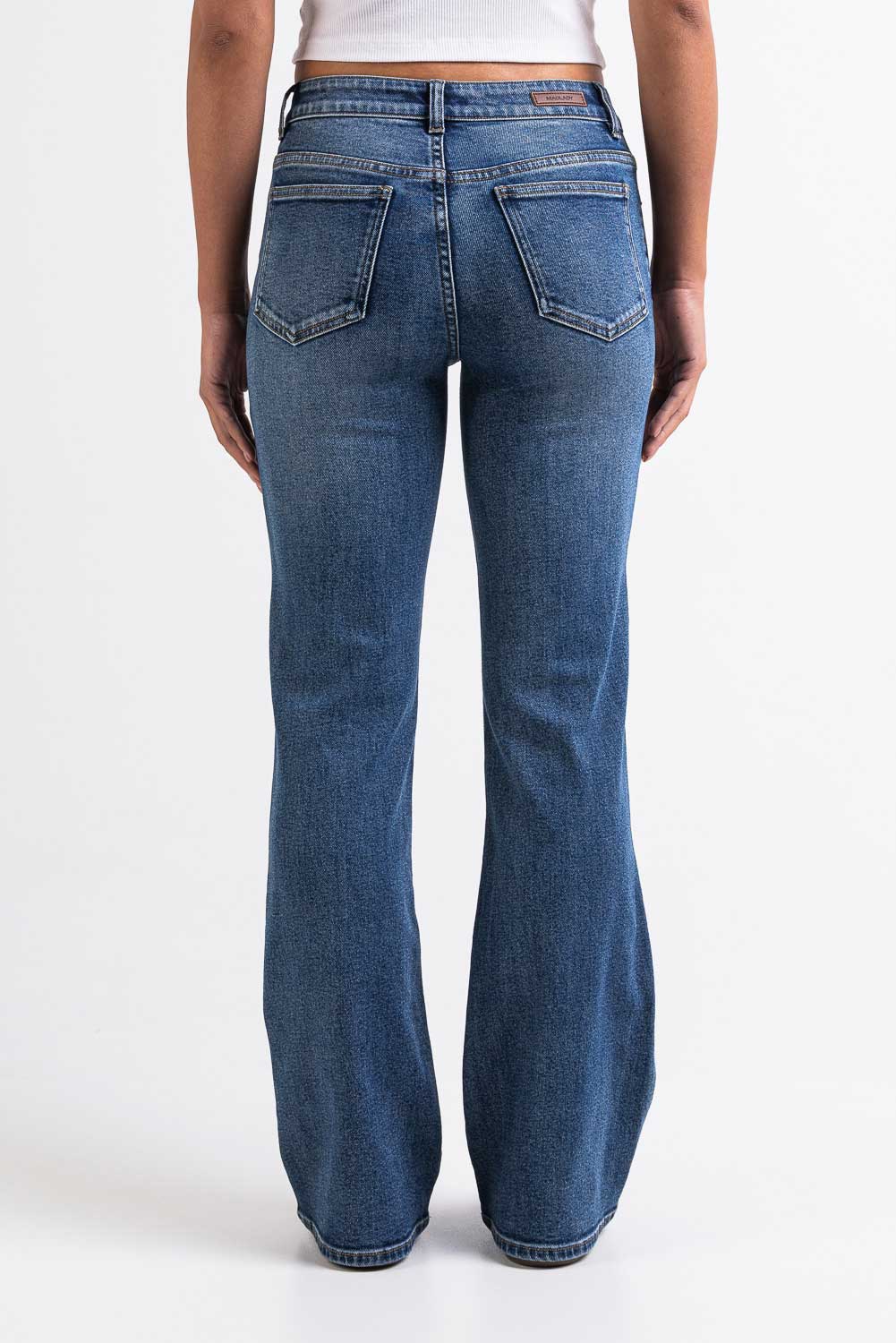Taylor 02Mid Bootcut Jeans - Classic Blue - Image 4